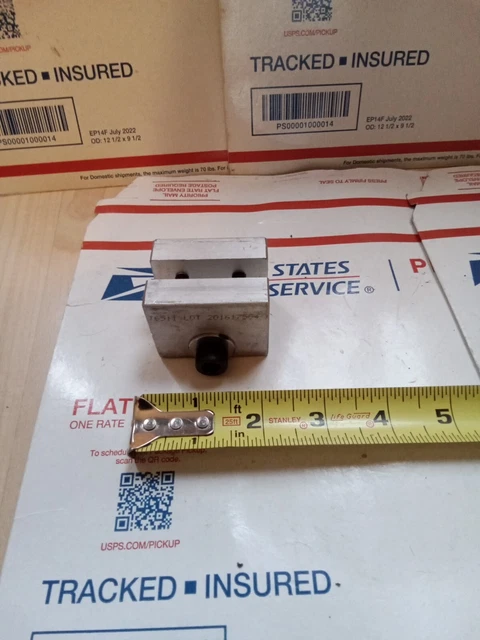 Custom Made Conveyor System Aluminum Clamp Mount 2 Inch  Wide 1.5 Inch High ,C6