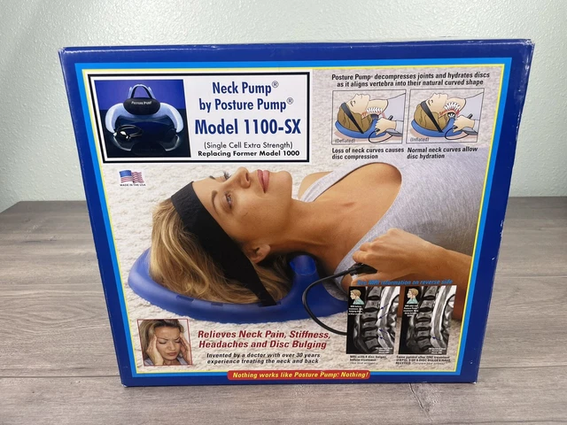 Bomba de postura hidratador de disco cuello terapia de columna cervical alivio del dolor modelo 1100-SX
