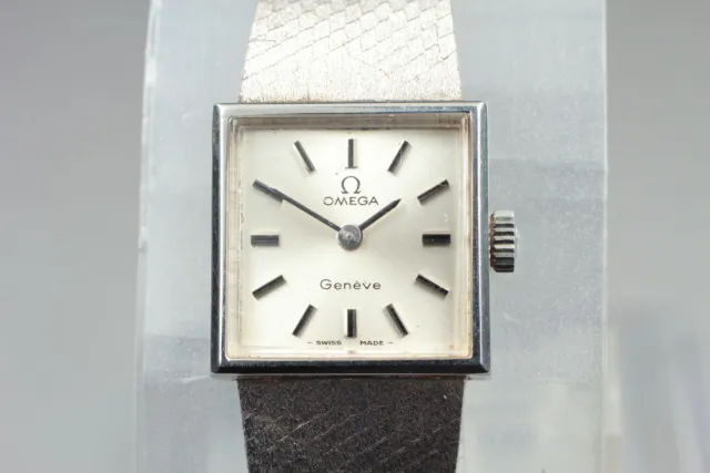 [Exc+5] Orologio da donna vintage Omega Geneve Cal.1070 con quadrante...
