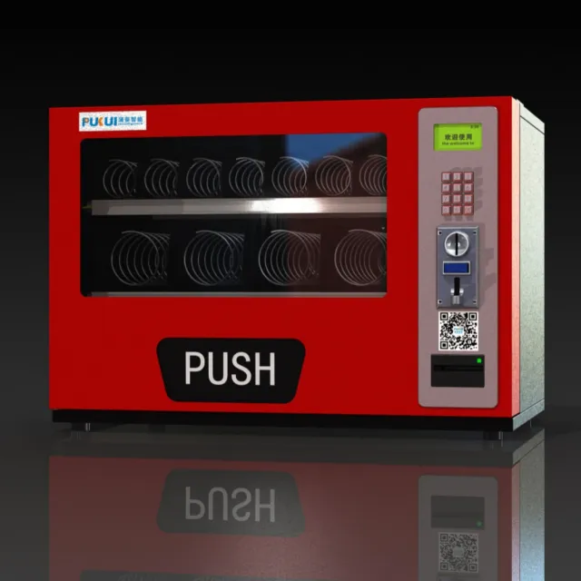 11 Slot Food Drink Snack Vending Machine Countertop Desktop Coin Vending Machine