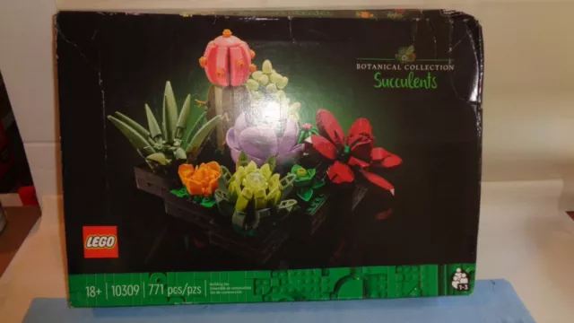 LEGO ICONS SUCCULENTS 10309 Artificial Plants Set for Adults $30.00 ...