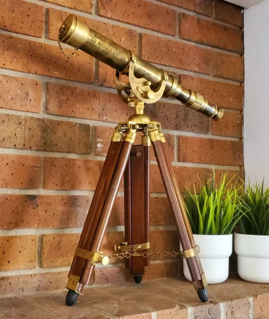 Vintage-Style Telescope Antique Brass Griffith Astro Telescope Pirate Home Decor