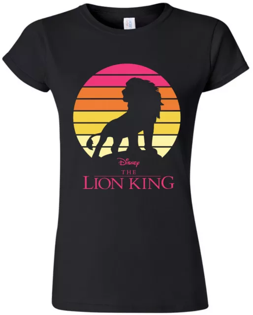 T-shirt donna il re leone adulto simba donna ufficiale