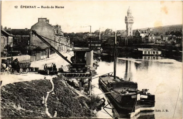 CPA ÉPERNAY - Marne edges (741630)