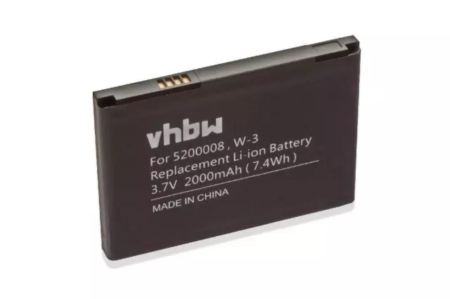 BATTERIA VHBW 2000mAh PER Netgear Aircard AC785S