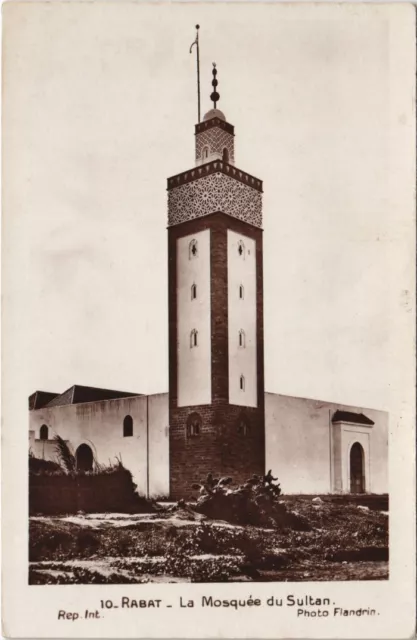 CPA AK MAROC RABAT La Mosquée du Sultan Flandrin (38185)