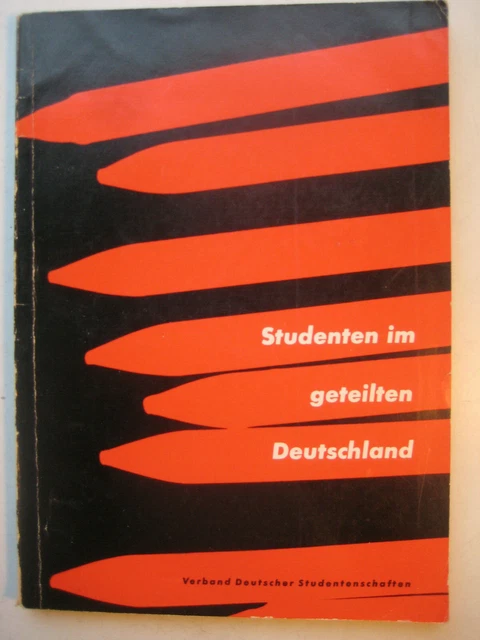 Otto Studenten im geteilten Deutschland VDS SDS FDJ  SED Asta SBZ Universitäten