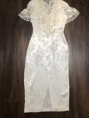 VTG Jessica McClintock Sleeveless Maxi Dress Sz4