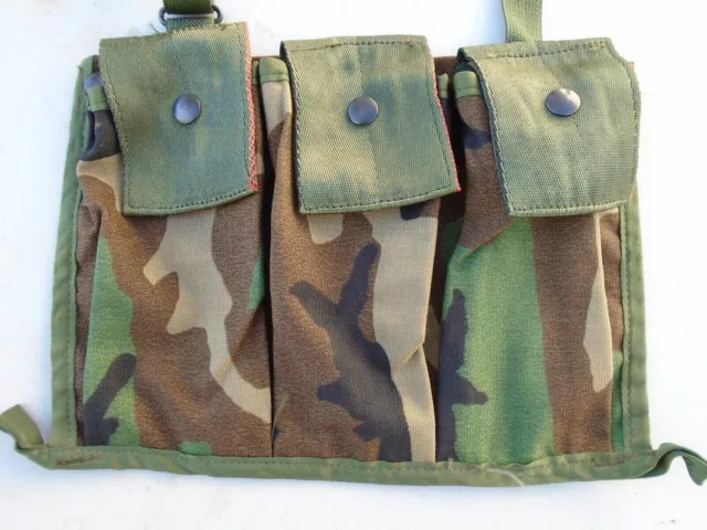 USGI Molle II Woodland 6-Mag Bandoleer Tasche 8465-01-465-2144