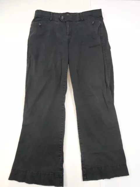 Dockers Womens Pants Black Banish The Blah & Bring On The Wow Size 14M. Faded