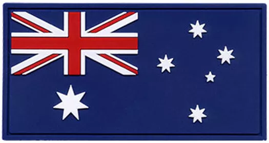 Australian Flag PVC Patch Australia