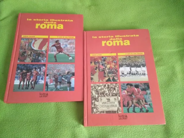 La Storia Illustrata Della As  Roma 2 Volumi  La Casa Dello Sport