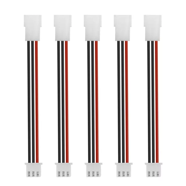 5Pcs 2S LIPO Battery Balance Charging Extension Cables JST-XH Connector