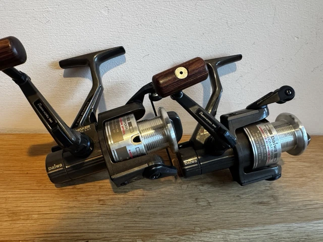 2 DAIWA GS750Z Whisker Sportline Retro Fishing Reels Ss £110.00