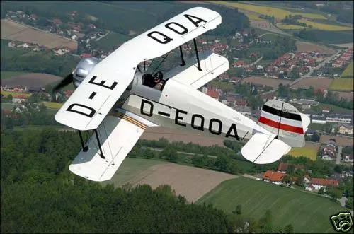 CAD Bauplan Bücker Jungmeister 150cm Spannweite