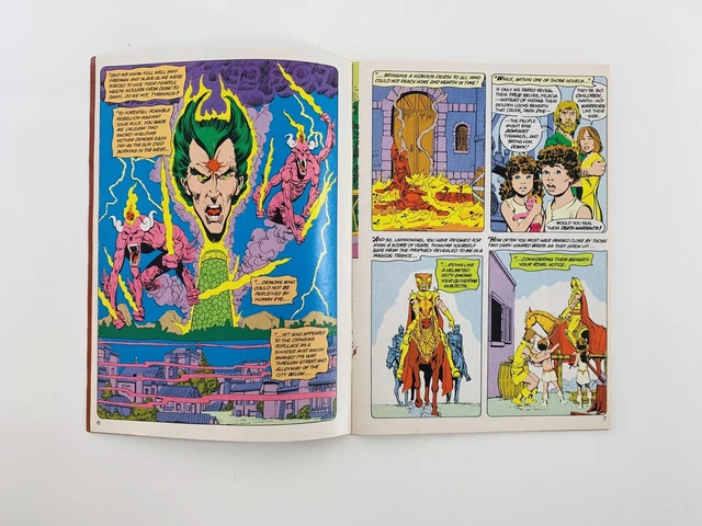 Vintage 1982 Atari Swordquest Fireworld Comic Book DC Comics 7