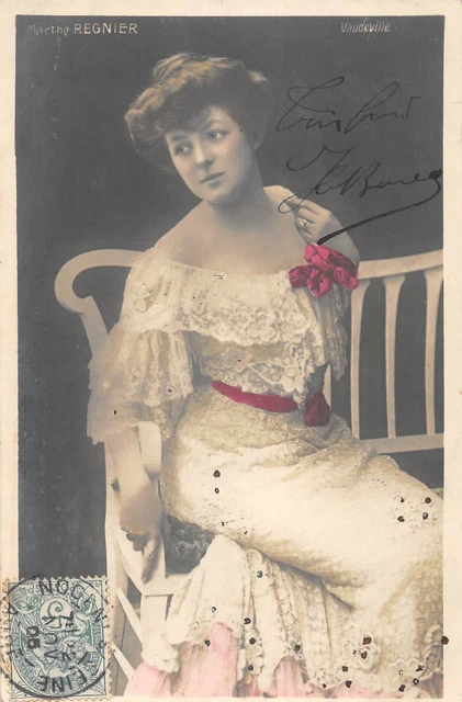 CPA Célébrité Marville Reutlinger – Artiste De Cabaret 1900 – Art Nouveau, Paris