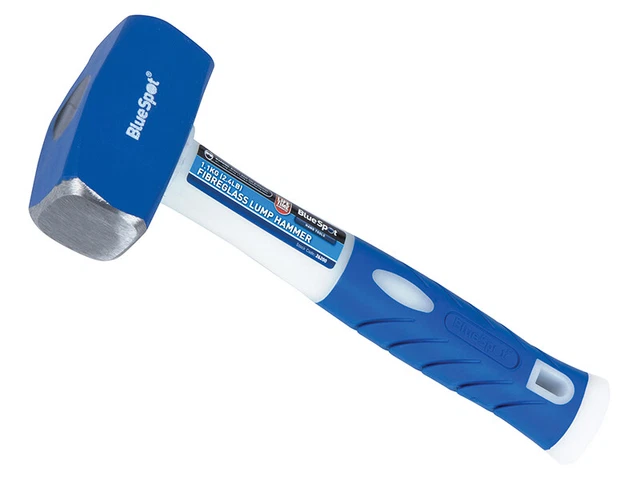 BlueSpot Tools Club Marteau Poignée Fibre de Verre 1.13kg (2.1/0.9kg) B/S26200