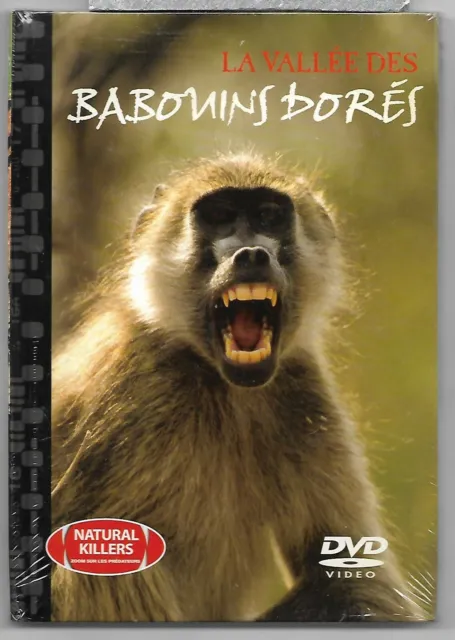 LA VALLEE DES BABOUINS DORES- Natural Killers / Livre DVD Neuf sous blister - VF