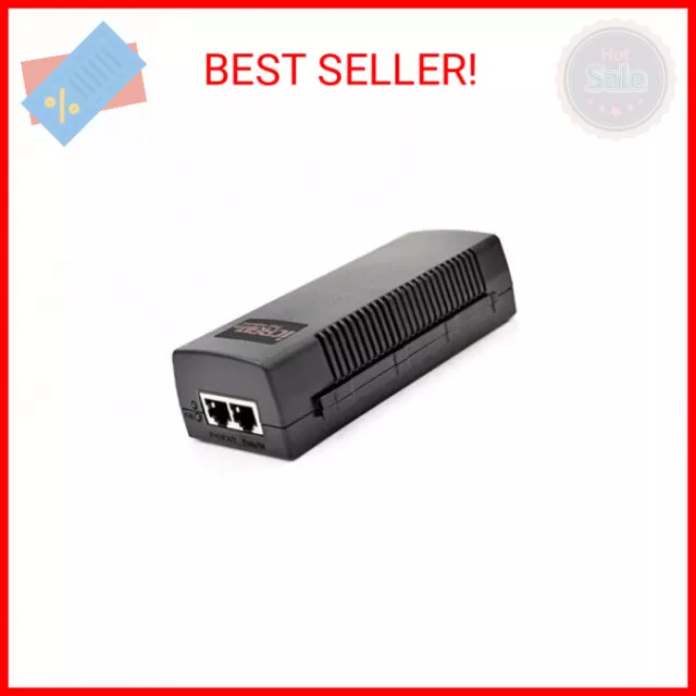 iCreatin Gigabit PoE Injector Adapter, Ultra PoE+ Injector 60W,Gigabit Power Ove