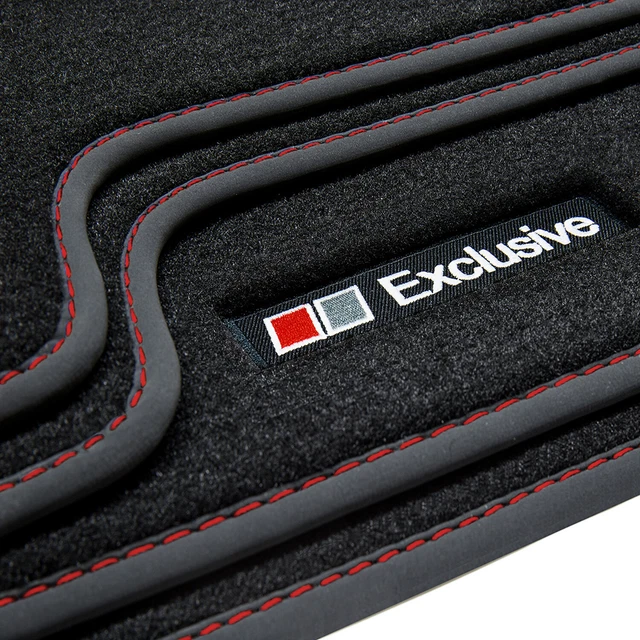 Alfombrillas De Goma Originales Para Audi A5 Coupé/Cabriolet 2017+ | Delanteras | Color Negro | Número 8W8061501041
