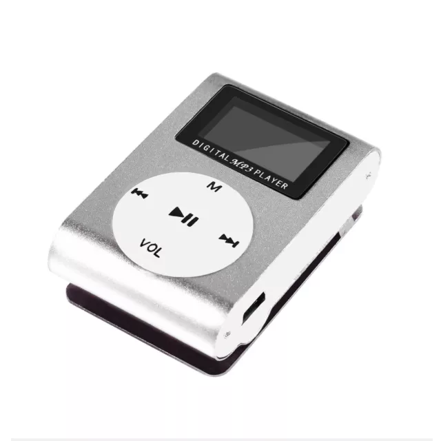 Mini Lecteur MP3 Lecteur LCD Clip Métal Écran MicroSD jusqu'à #2 Ociodual