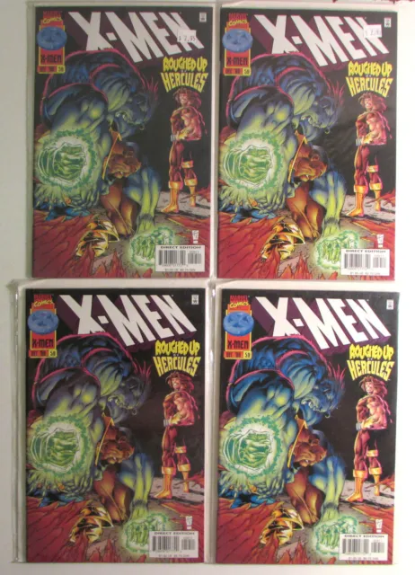 X-Men Lot of 4 #59x4 Marvel Comics (1996) NM- 1st Series 1st Print Comic Books