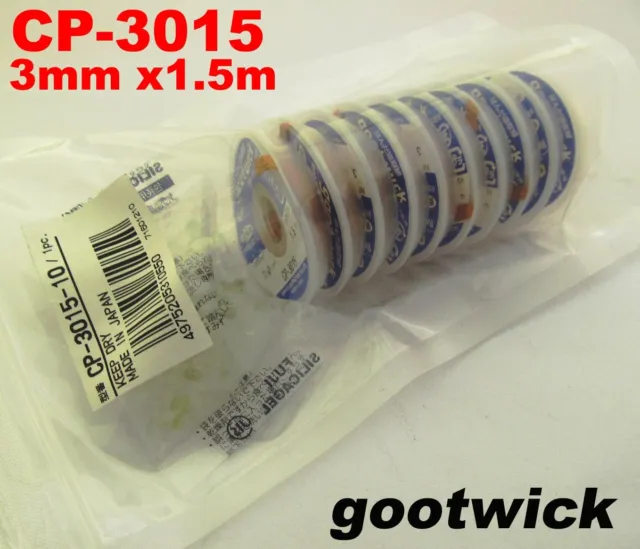 10pcs Goot Wick CP-3015 BGA Desoldering Wick Wash Flux Wire Soldering Remover