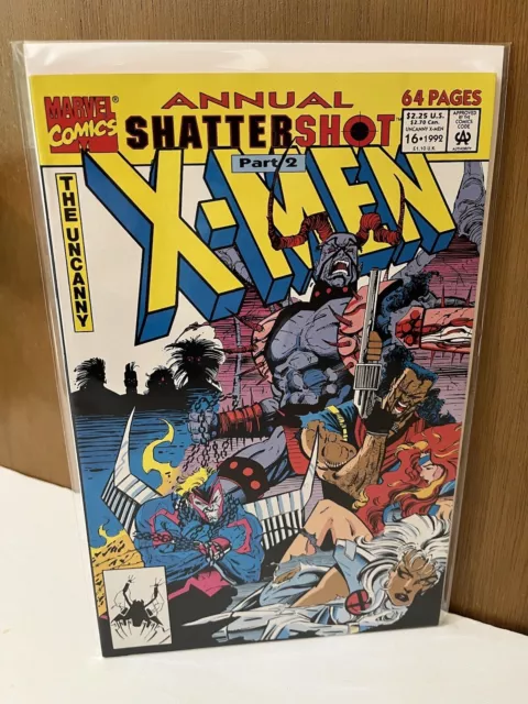 X-Men Annual 16 🔑1st App MOTO🔥1992 Shattershot Pt 2🔥Marvel Comics🔥NM-