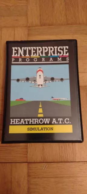 Enterprise 64 128 computer game : Heathrow ATC Enterprise 64 128 computer game : Heathrow ATC