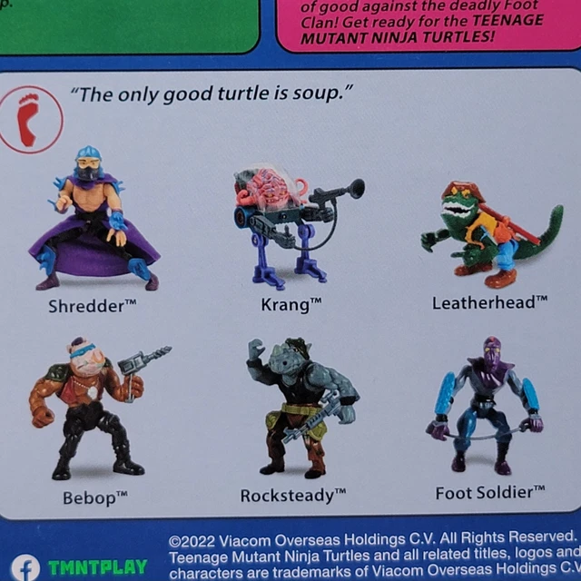 Teenage Mutant Ninja Turtles Classic Retro Action Figure 2022 Playmates TMNT 3