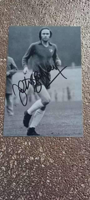 John Dempsey - Chelsea  - Hand  Signed Small Photo - Black & White