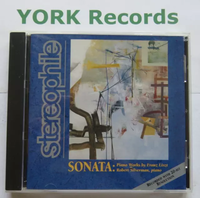 LISZT - Sonata - Works For Piano By Liszt ROBERT SILVERMAN - Ex CD Stereophile