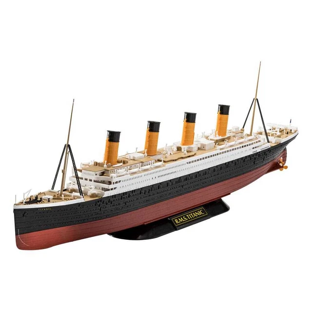 Maquette Titanic Aue-Verlag Échelle 1:200 - 136x15x47 Cm - À Construire - Fabriqué En Allemagne