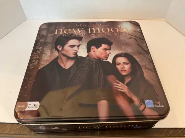 The Twilight Saga New Moon The Movie Board Game 2009 Cardinal, Open Box CIB