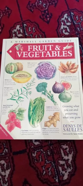 Fruit And Vegetables Book By Denys De Saulles