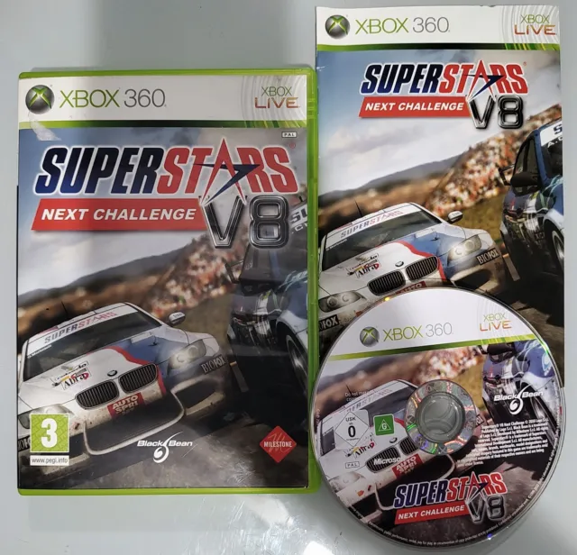 Superstars V8 Next Challenge - Xbox 360 *Complete* PAL - Free Postage
