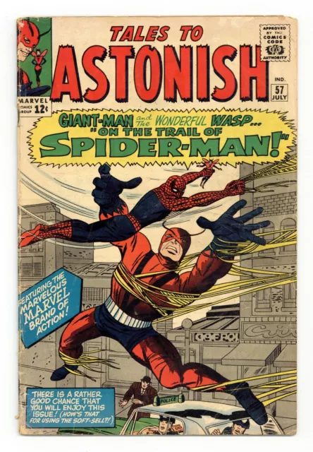 Tales to Astonish #57 FR/GD 1.5 1964