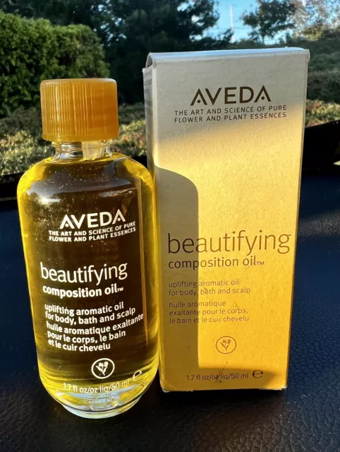 AVEDA Beautifying Composition Oil - body, bath, scalp - 1.7 fl oz / 50 ml NEW