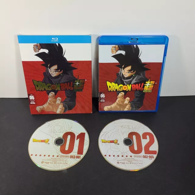 Dragon Ball Super: Part Five (Blu-ray Set Episodes 53-65) 5 05 With Slipcover
