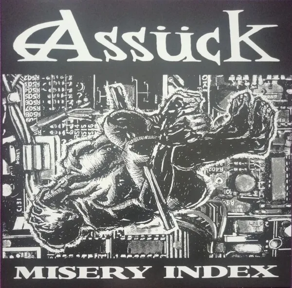 ASSUCK "Anticapital/Misery Index" LP grind Napalm Death Terrorizer SOB
