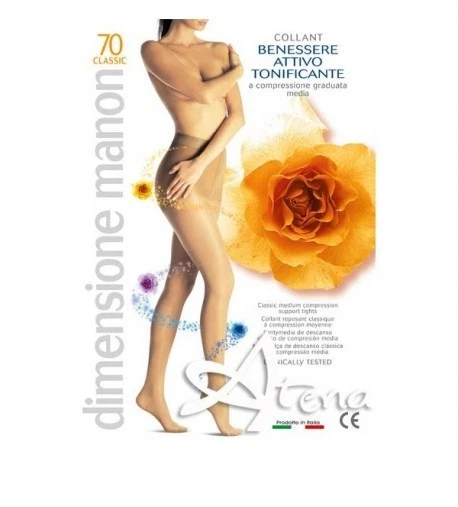 COLLANT A COMPRESSIONE graduata Manon 70 den 13-17 mmHg