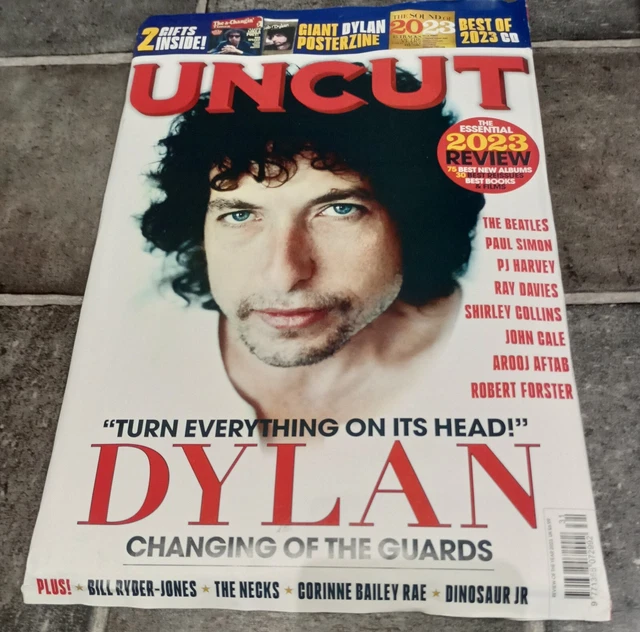 UNCUT MAGAZINE January 2024 Review Of 2023 Bob Dylan In 1978