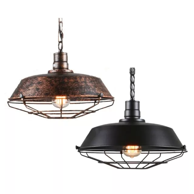 Loft Style Vintage Pendant Lamp Light Industrial Retro Iron Ceiling Lamp