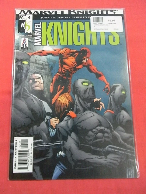 MARVEL KNIGHTS #4  Daredevil, Black Widow and the Punisher ? (2004 2nd series)