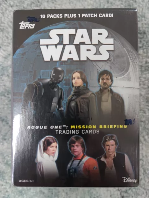 2016 Topps Star Wars Rogue One: Mission Briefing Blaster Box (Patch Card)