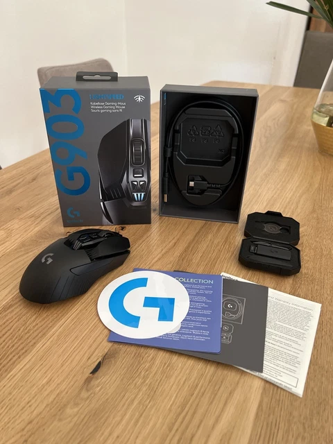 Logitech G903 Lightspeed Optische Funk-Gaming-Maus - Schwarz (910-005672)