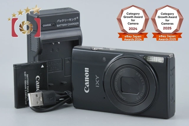 CANON IXY 210 Black 20.0 MP Digital Camera from Japan £171.27