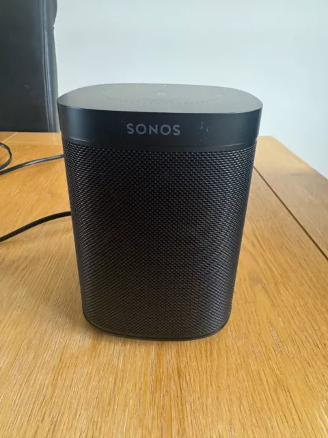 SONOS ONE Gen 2 Speaker Black Hardly Used