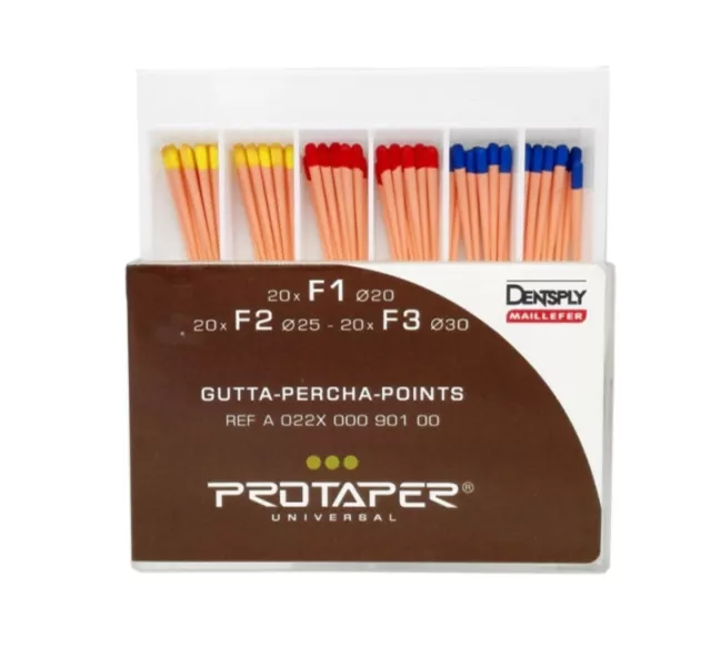 Dentsply Protaper Universal Gutta-Percha-Points 60 points /Box - F1-F3